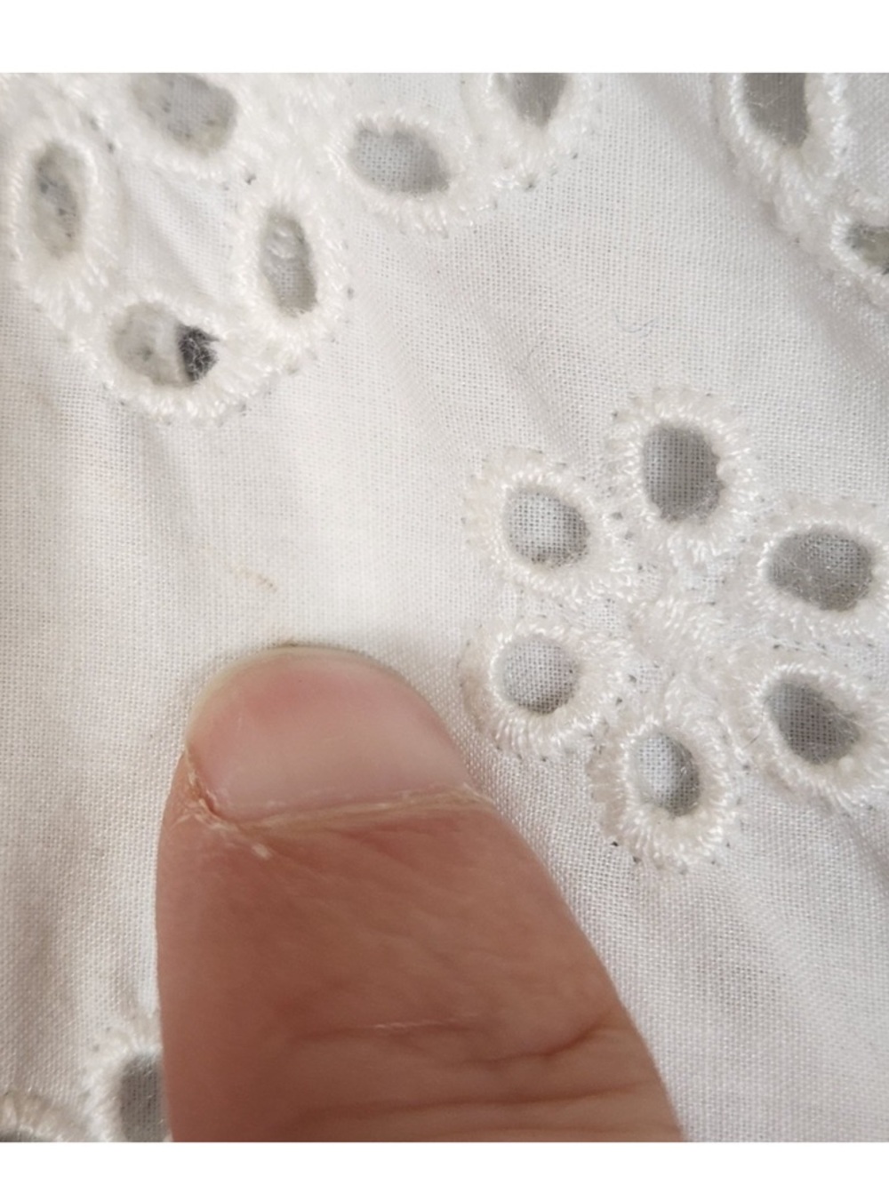 Doen White Eyelet Midi Sundress - Picture 8 of 10